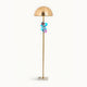 Glass Bead Floor Lamp