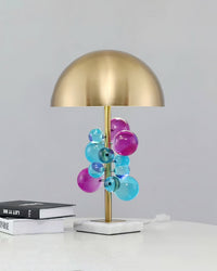 Crystal Grape Table Lamp