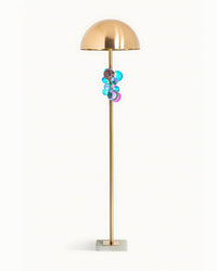 Glass Bead Floor Lamp