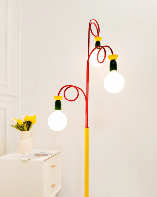 Three-Head Floor Lamp