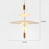Layered Elegance Pendant Light