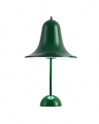Grüne Glocken-Tischlampe