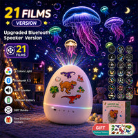 2-in-1 Dinosaur Egg Starry Sky Projector Light