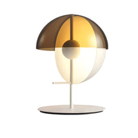 Hemispherical desk lamp