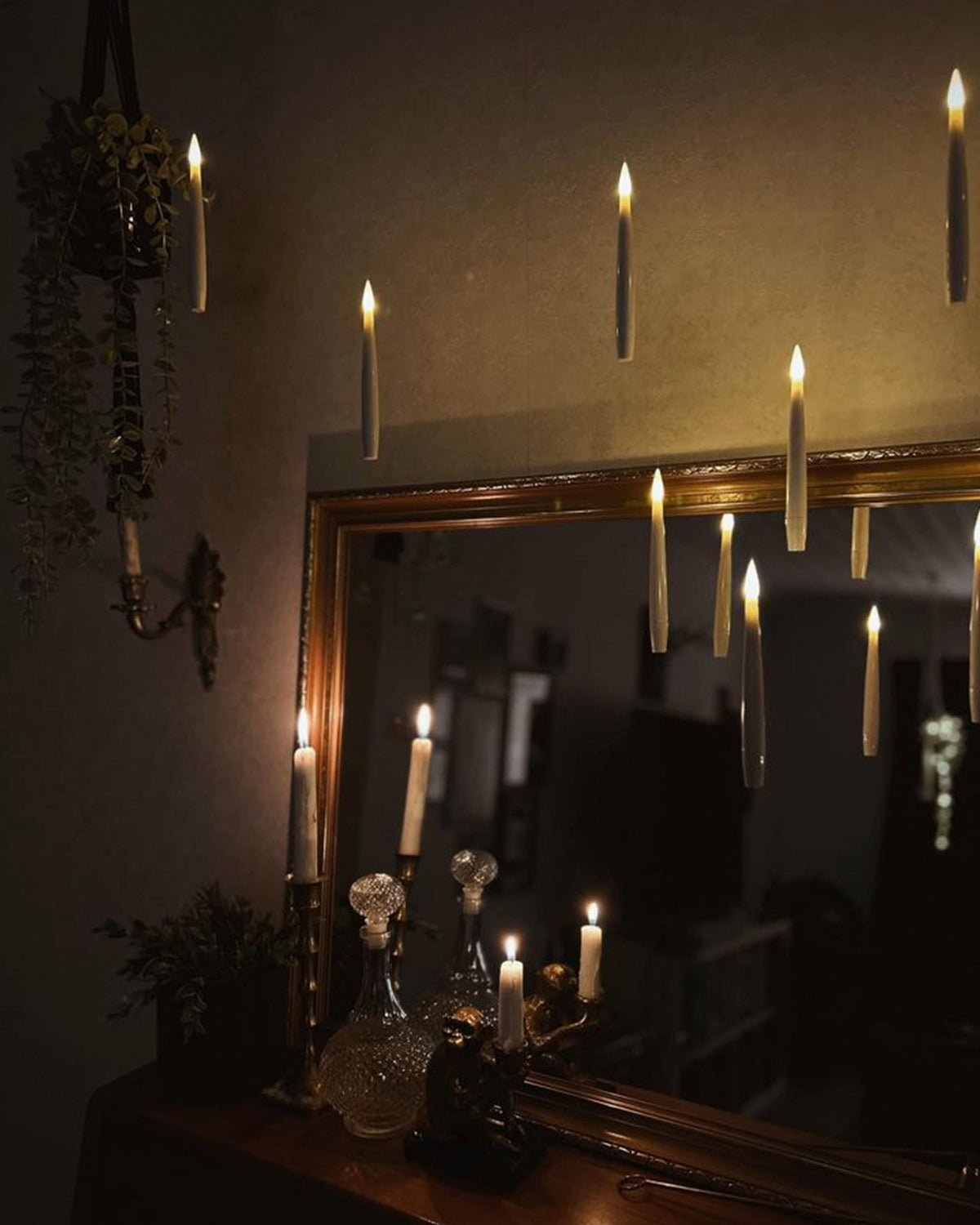 👻Flameless Candles with Magic Wand Remote 🔥