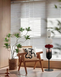 Glass Gourd String Floor Lamp