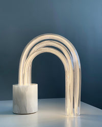 Arc Marmor Stehlampe