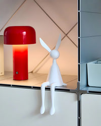 Small mushroom table lamp