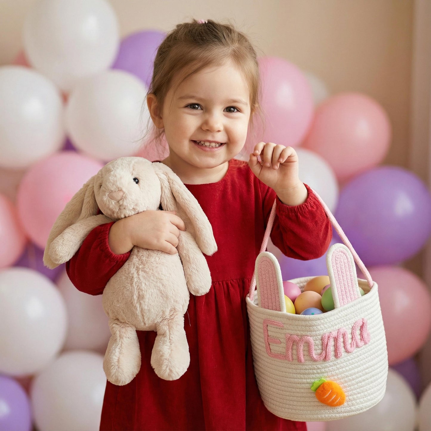 Personalized Easter Basket with Name