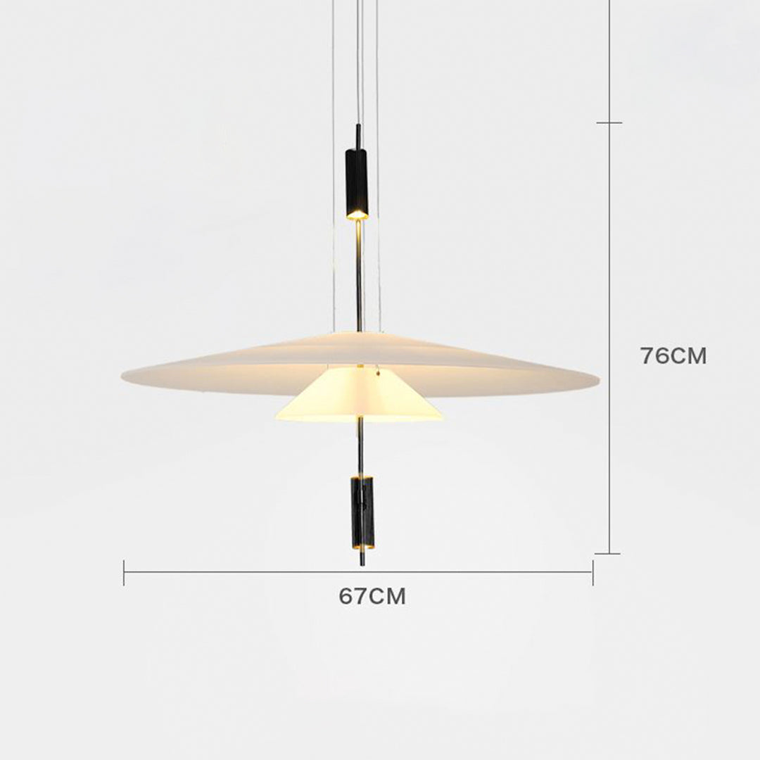 Layered Elegance Pendant Light