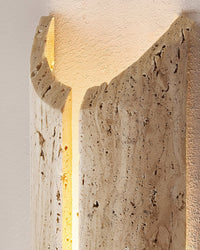 Tranquil Stone Wall Sconce
