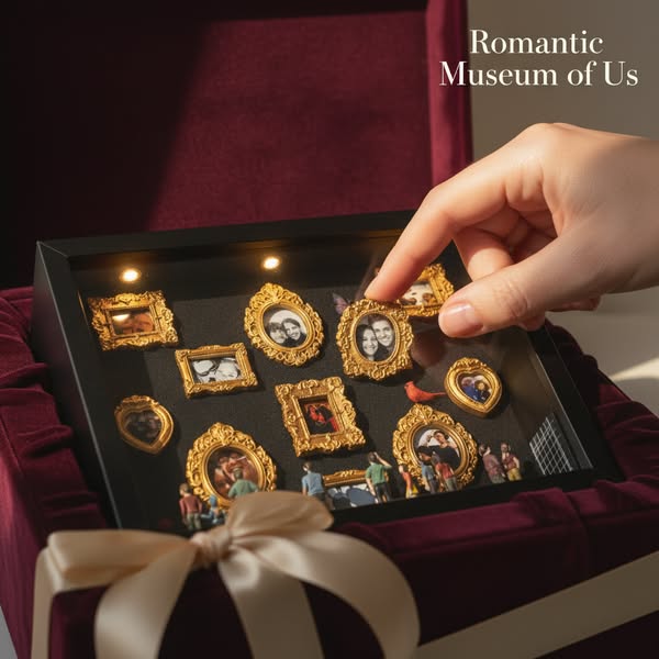 Museum of Us Frame Personalized Couples Gift