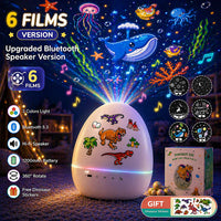 2-in-1 Dinosaur Egg Starry Sky Projector Light