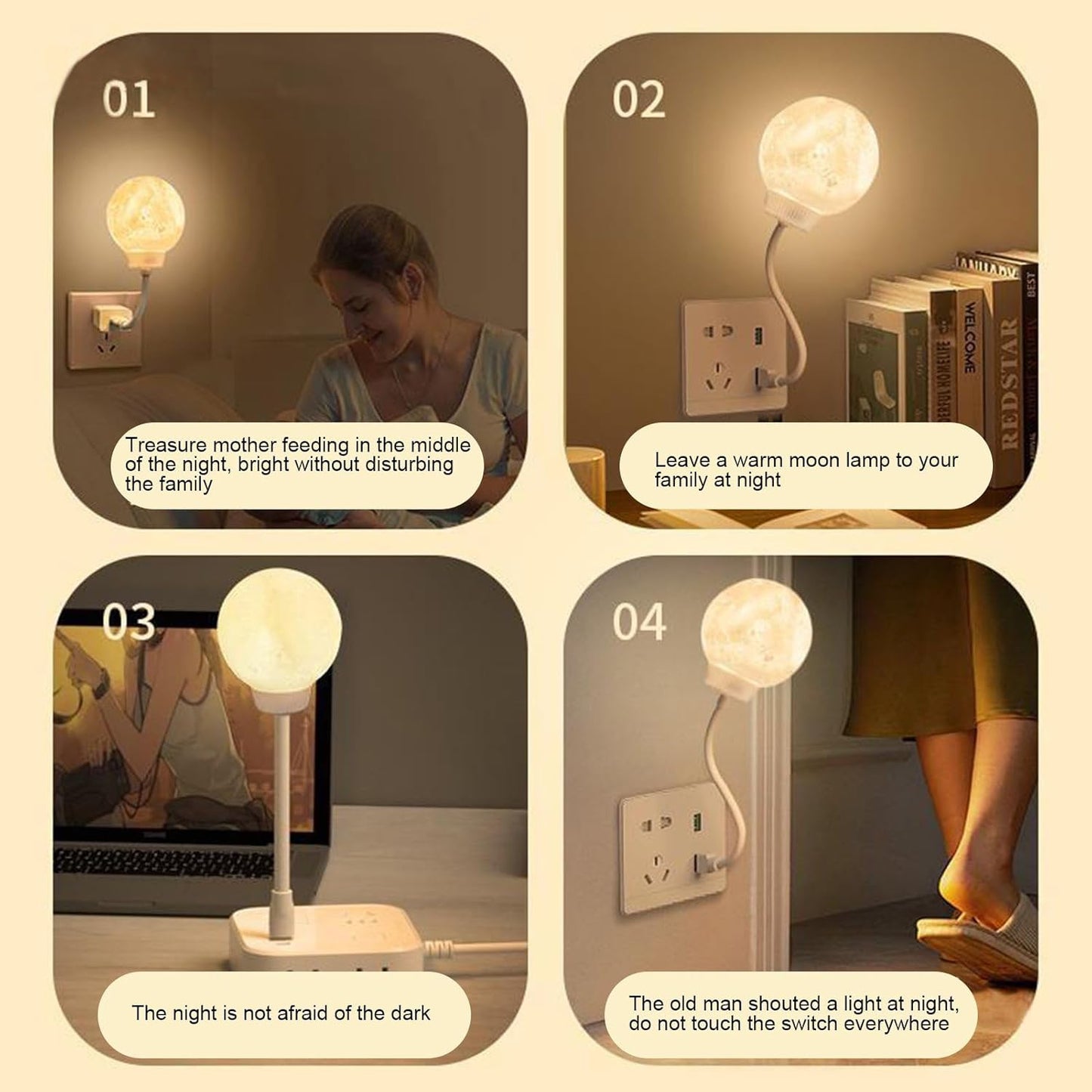 “Just Say It. The Moon Lights Up.”