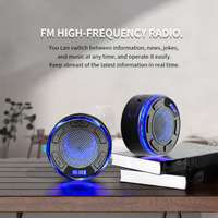 Aquro S3 Ultra – IPX7 Waterproof Shower Speaker with RGB Light & LED Display