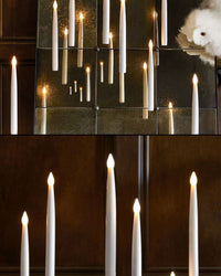 👻Flameless Candles with Magic Wand Remote 🔥