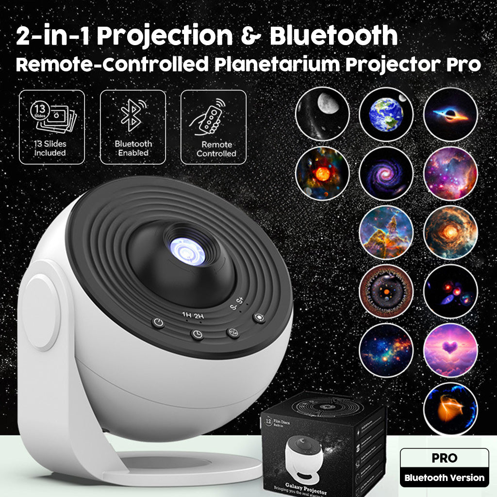 Planetarium Projector Pro for Bedroom – Pro Version with Speaker & White Noise