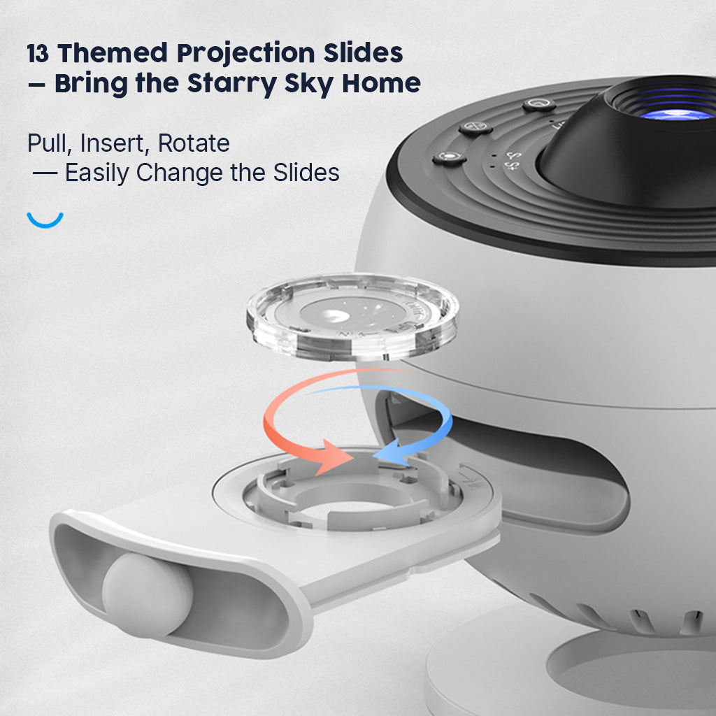 Planetarium Projector Pro for Bedroom – Pro Version with Speaker & White Noise