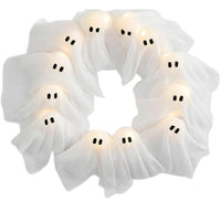 Halloween Ghost Wreath Light