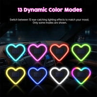 LumiHeart RGB Wireless Car Window Light With Smart Lighting