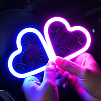 LumiHeart RGB Wireless Car Window Light With Smart Lighting