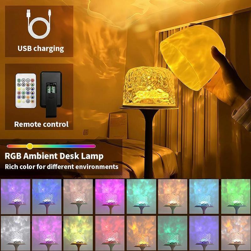 Water Ripple Atmosphere Table Lamp