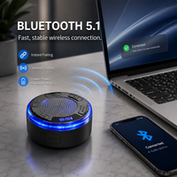 Aquro S3 Ultra – IPX7 Waterproof Shower Speaker with RGB Light & LED Display