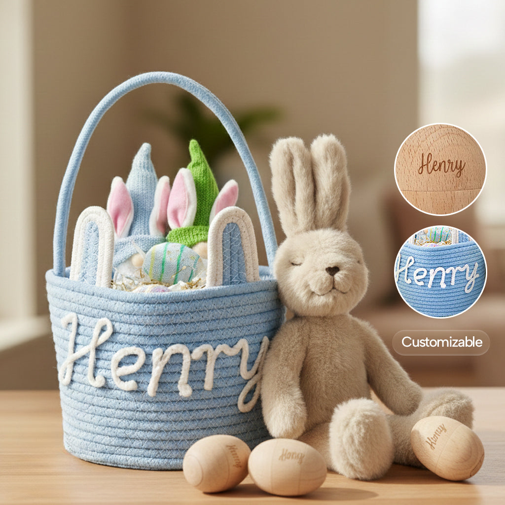 Personalized Easter Basket with Name