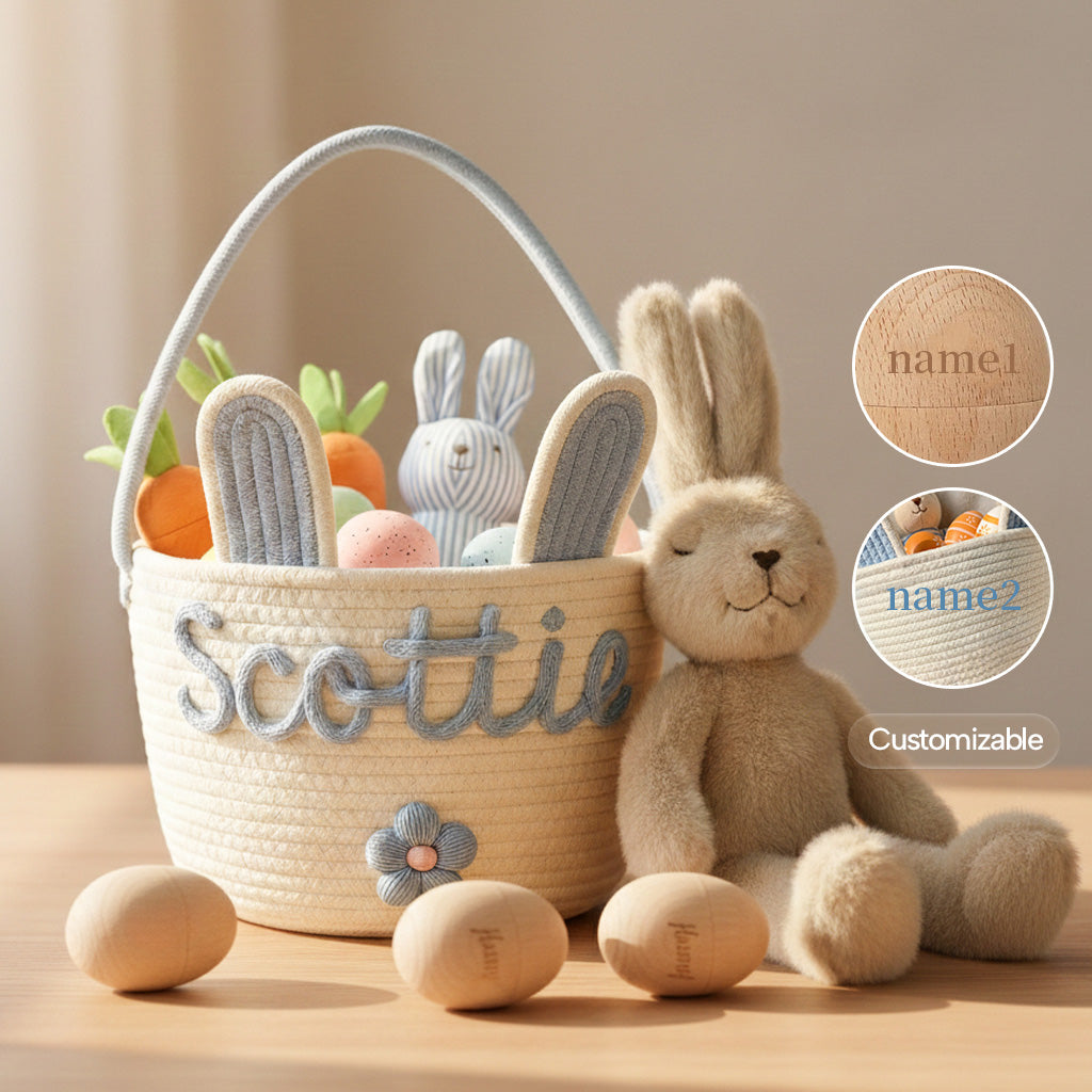 Personalized Easter Basket with Name