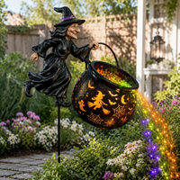 🧙‍♀️Halloween Witch Cauldron Garden Light