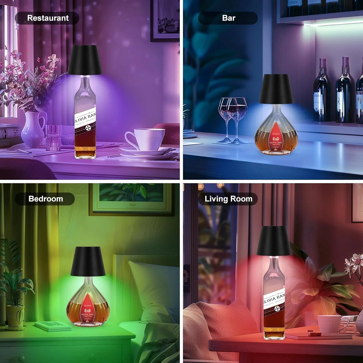 Gen.2 BottleGlow RGB Touch Lamp