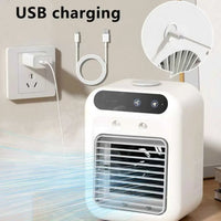 Rechargeable Wireless Mini Mist Cooling Fan