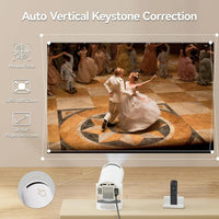 Mini 210° Smart Projector with Extra Large-Screen Display