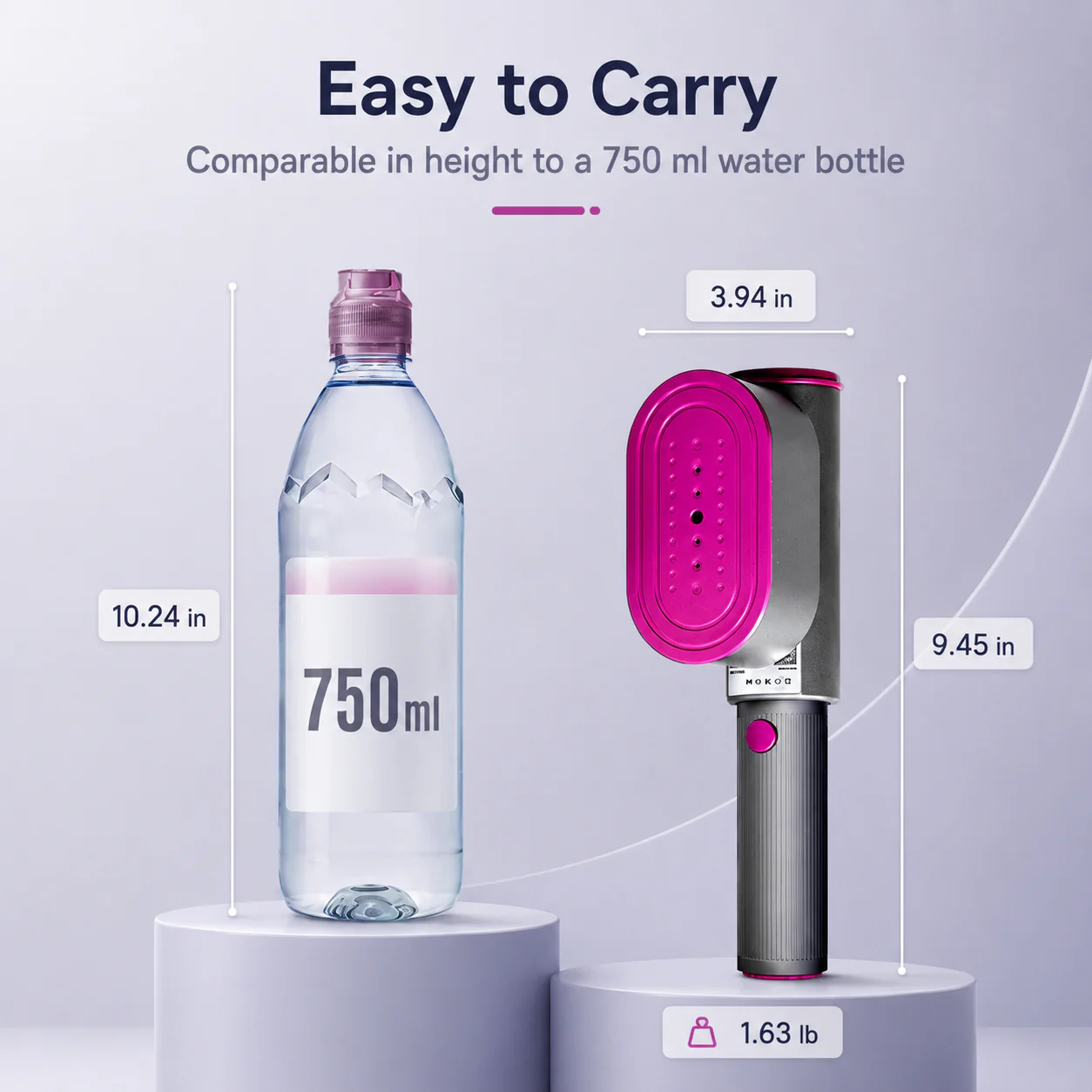 2-in-1 Travel Steamer Iron