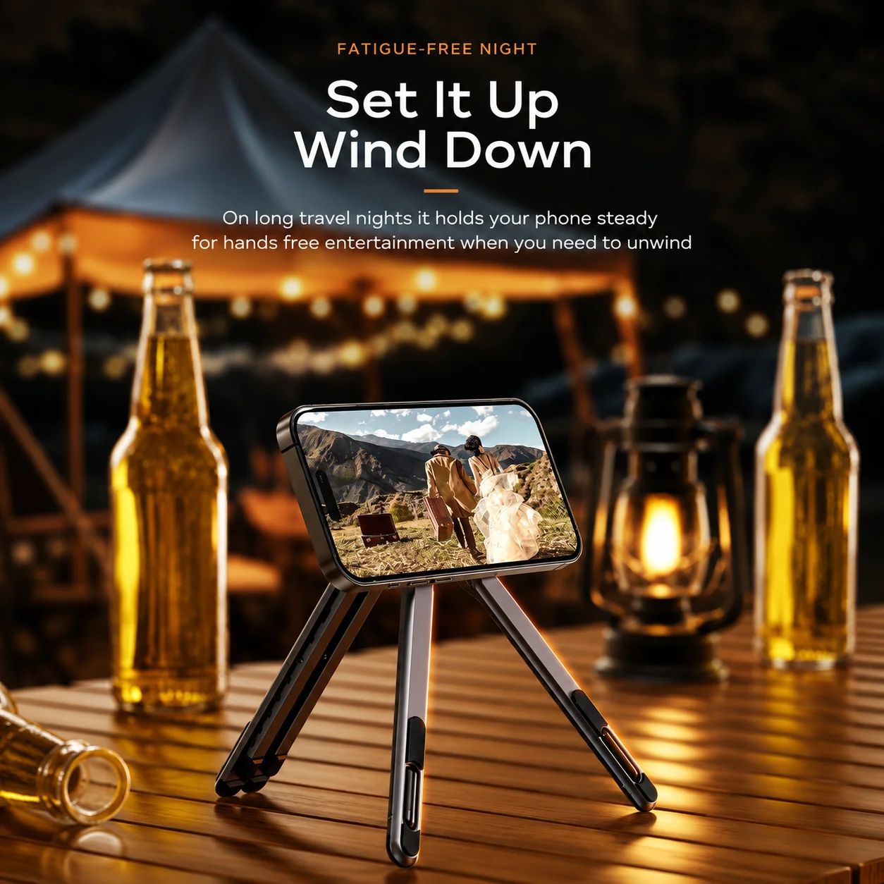 4-in-1 Foldable Magnetic Device Stand