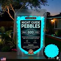 💥LAST DAY SALE 48%OFF💥🌈Colorful Glow-in-the-Dark Garden Stones