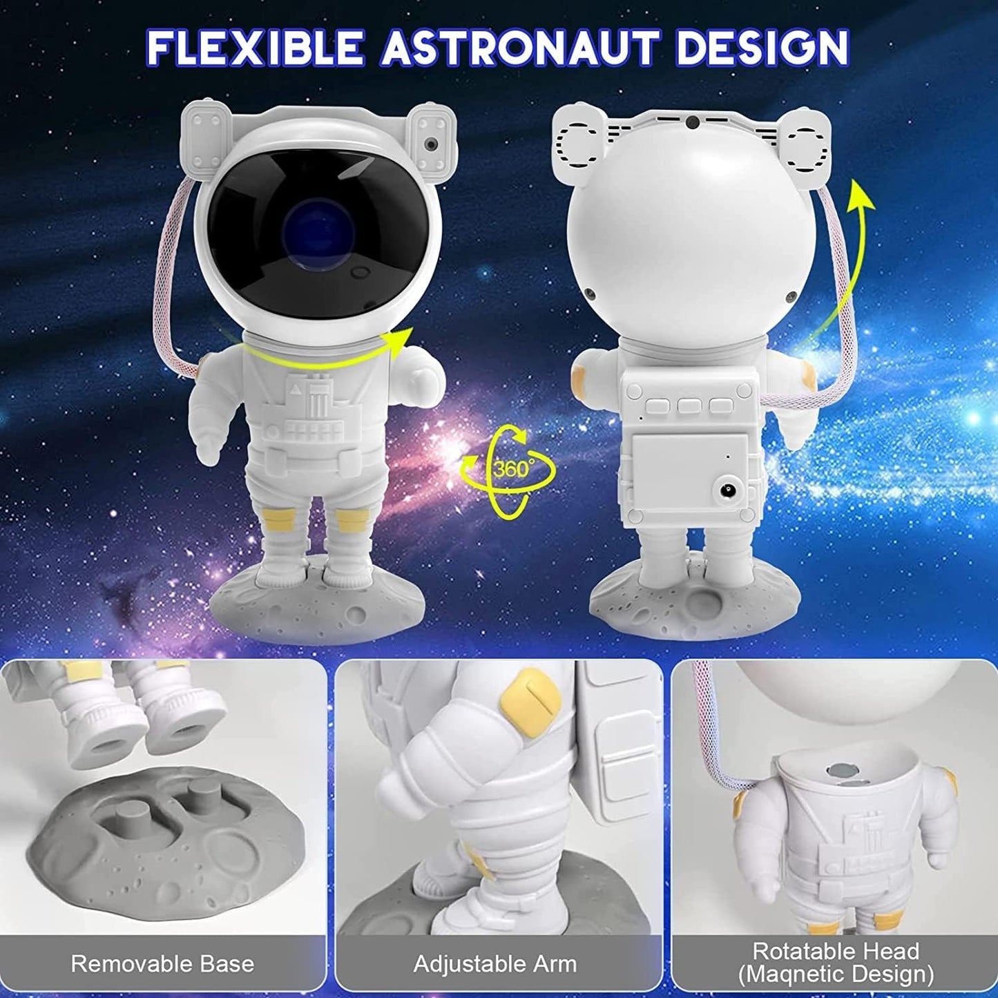 Astronaut Galaxy Projector