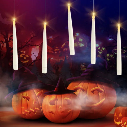 👻Flameless Candles with Magic Wand Remote 🔥