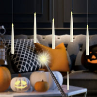 👻Flameless Candles with Magic Wand Remote 🔥
