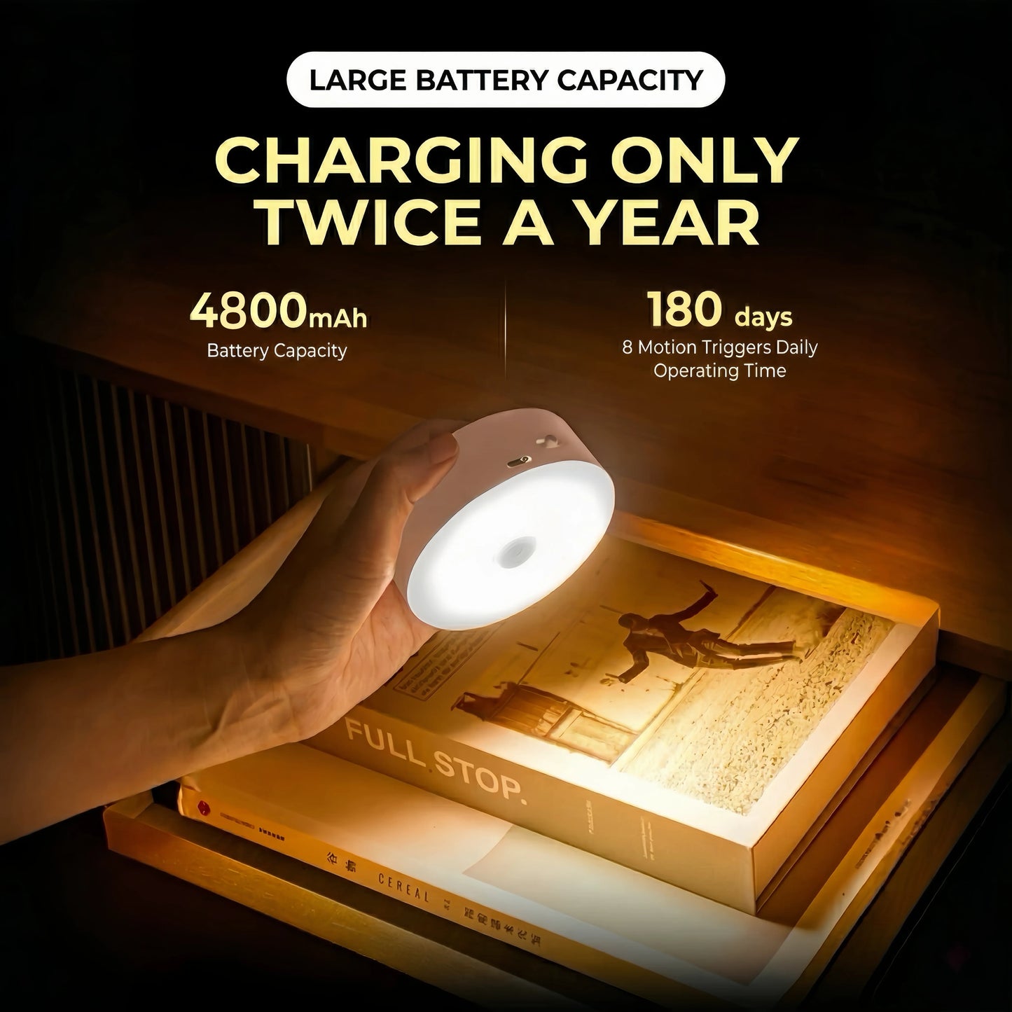 2026 New Updated All-Purpose Magnetic Motion Sensor Light