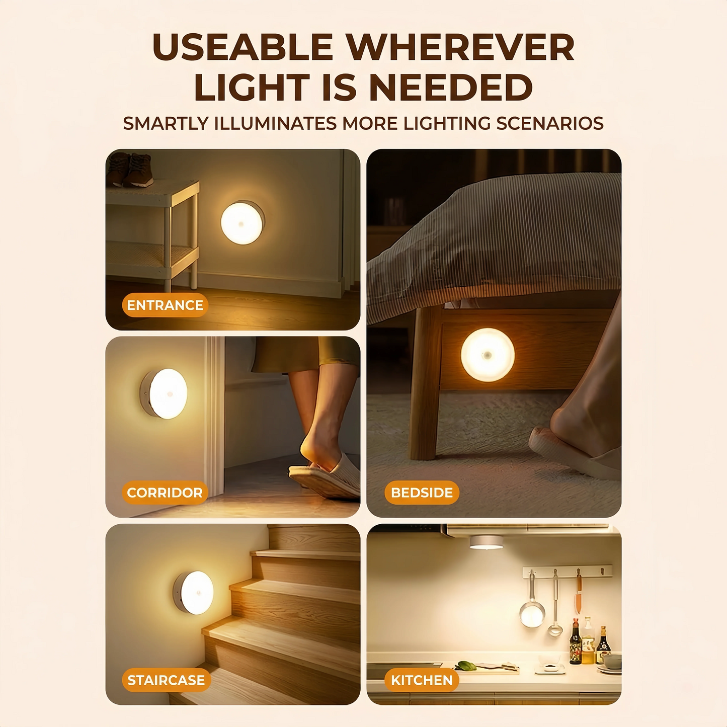2026 New Updated All-Purpose Magnetic Motion Sensor Light