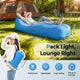 AeroLounge Go – Compact Pump-Free Inflatable Lounger