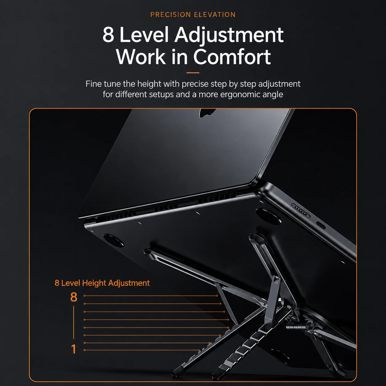 4-in-1 Foldable Magnetic Device Stand