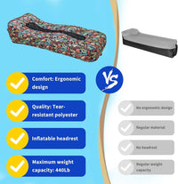 AeroLounge Go – Compact Pump-Free Inflatable Lounger