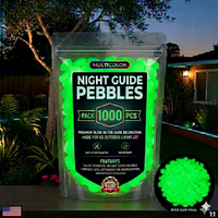 💥LAST DAY SALE 48%OFF💥🌈Colorful Glow-in-the-Dark Garden Stones
