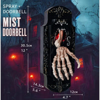 Spooky Skull Door Bell Hanging Decoration