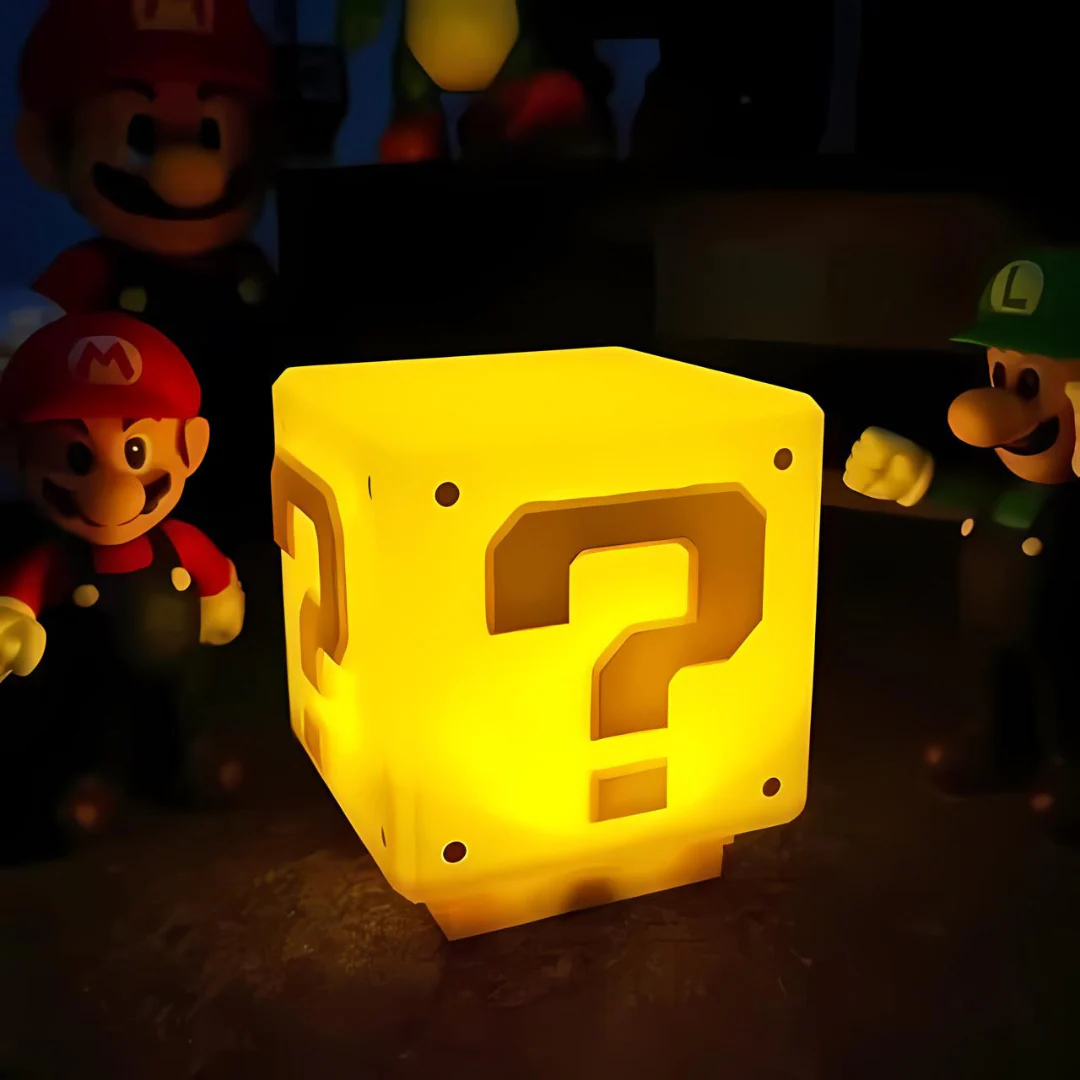 Super Mario Question Block LED Night Light