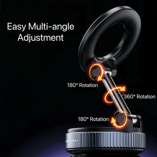Upgraded 360° Magnetic Suction Phone Mount - The Ultimate Hands-Free Holder