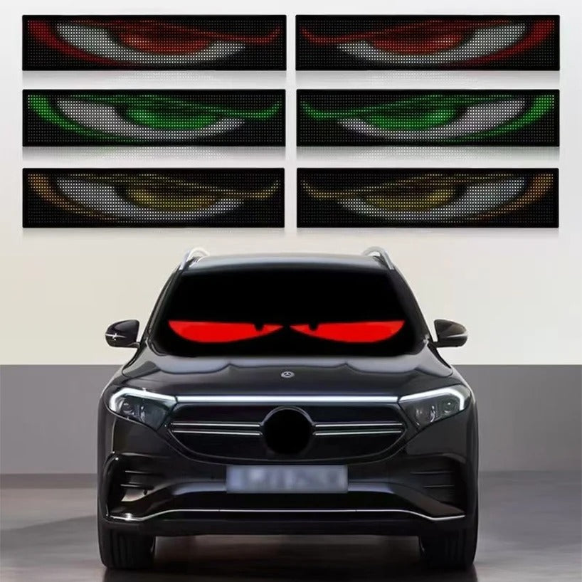 GlowPanel X – Programmable Car LED Display with Smart Remote Control