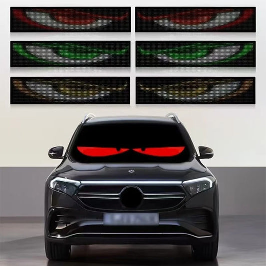 GlowPanel X – Programmable Car LED Display with Smart Remote Control